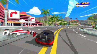 Hotshot Racing single player mode
