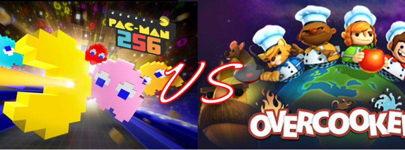 Pacman 256 vs Overcooked, what game should be Family Gamer Review’s Summer Family Game?