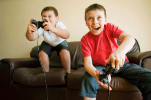 The classic family gaming rivalry!