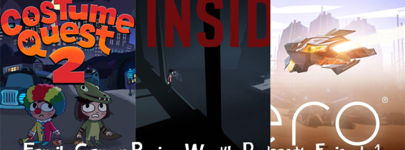 Weekly Podcast Episode 1 – Costume Quest 2, Inside, Aaero