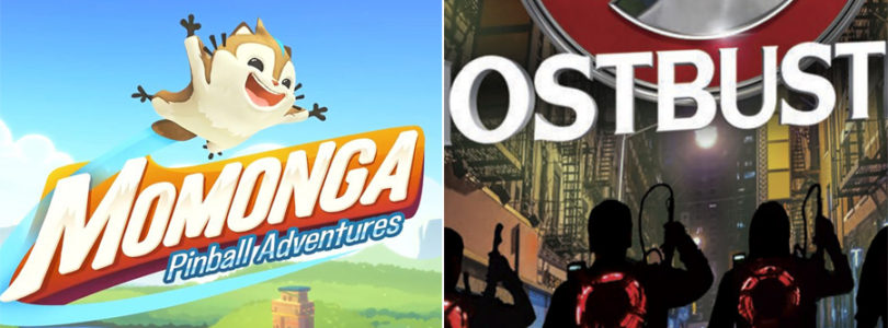 Ghostbusters and Momonga Pinball Adventure