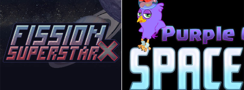 Purple Chicken Spaceman and Fission Superstar X