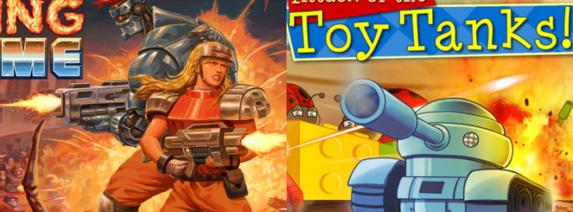 Blazing Chrome and Attack of the Toy Tanks