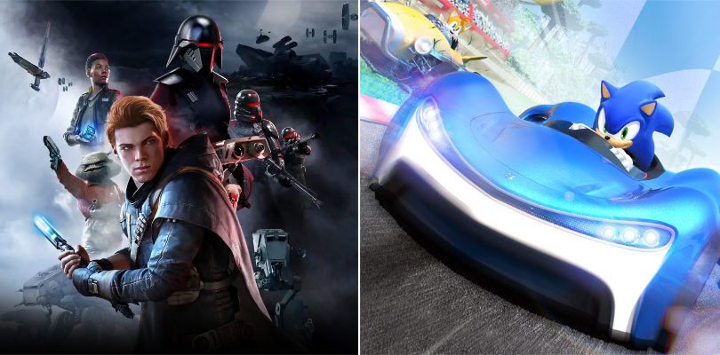 Star Wars: Jedi Fallen Order and Sonic Team Racing