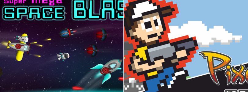 Super Mega Space Blaster Special Turbo and Pixel Devil and the Broken Cartridge